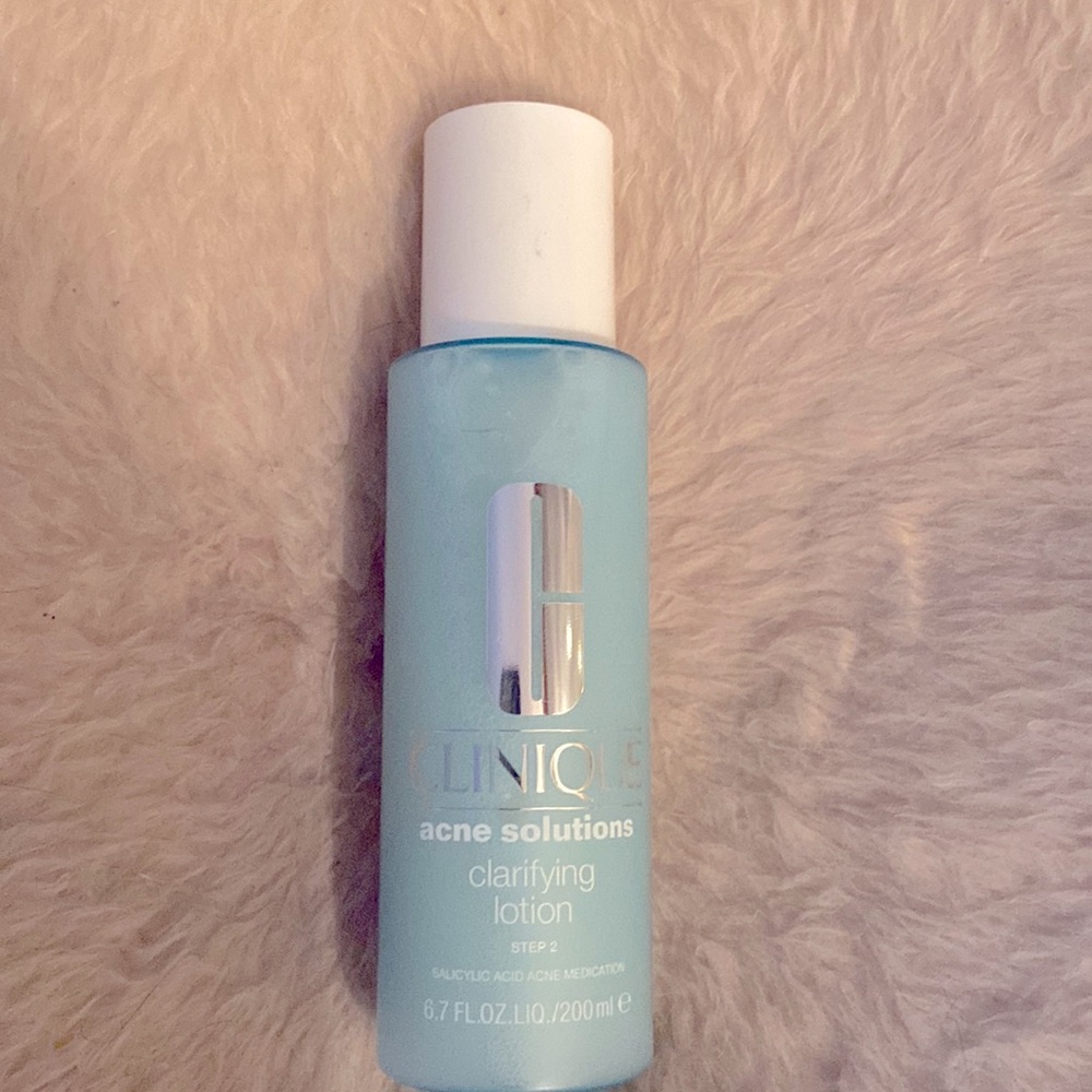 Clinique Acne Solutions Clarifying Lotion Step 2. 6.7 Fl Oz.  Never Used